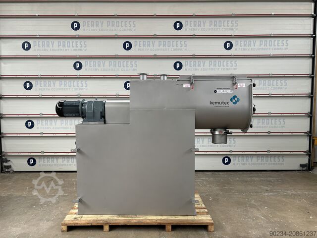 Used Kemutec 400 litre Stainless Steel Ribbon Blender KEMUTEC 400 Litre