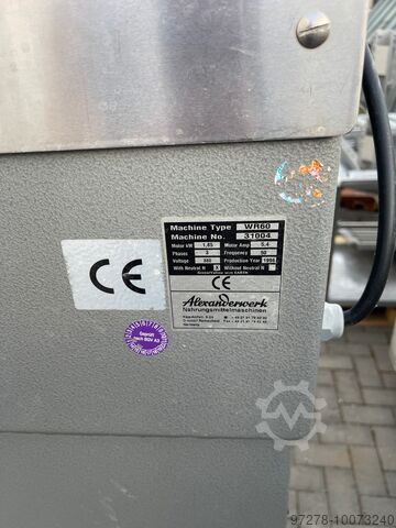 DOUGH MACHINE ALEXANDERWERK WR 60