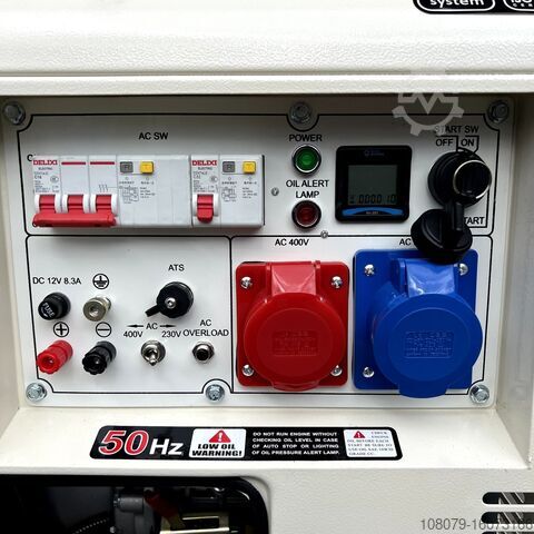 Power generator Newpower Generator DG8500 Stromerzeuger 6500Watt Newpower D