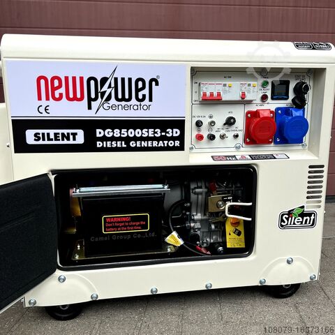 Power generator Newpower Generator DG8500 Stromerzeuger 6500Watt Newpower D
