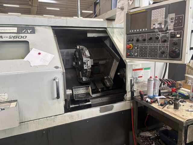 CNC turning and milling center Goodway GA 2600