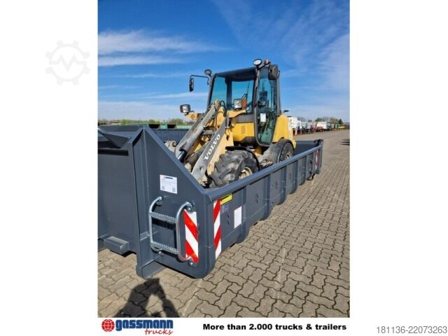 Roll-off container  Abrollcontainer mit Klappe ca. 9 m³,