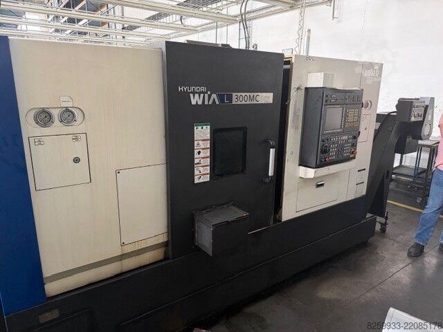 CNC turning and milling center Hyundai WIA L 300 MC