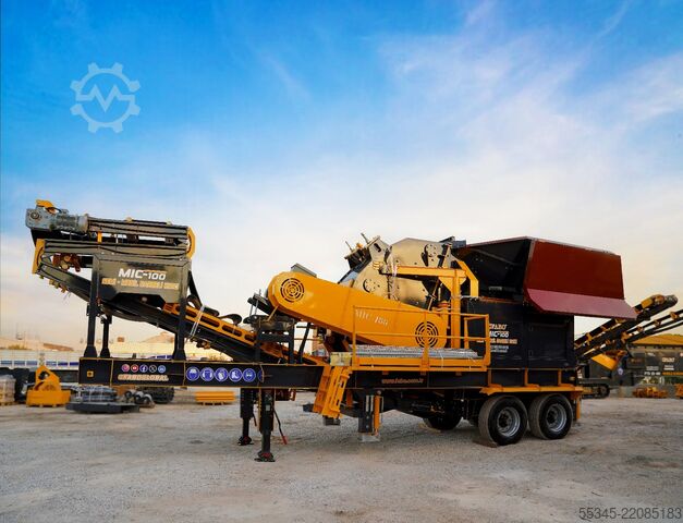 Crushing unit FABO Mobile Impact Crusher Mobile Impact Crusher MIC-100