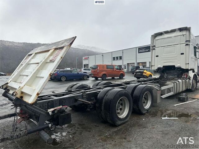 Chassis cab Scania R480 6x2 w/ Zepro lift. Rep. object.