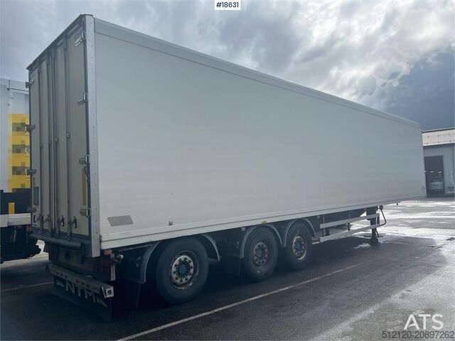 Box body NTM 3 axle semi-trailer w / full side opening