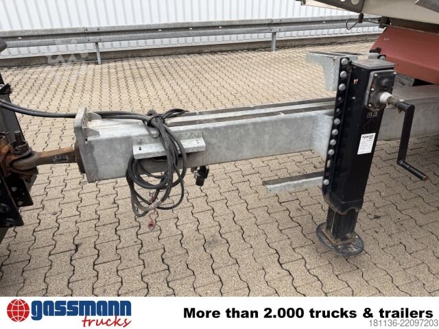 Three-way tipper trailer Humbaur HTK 19, Liftachse, Verzinkt, Bordmatik
