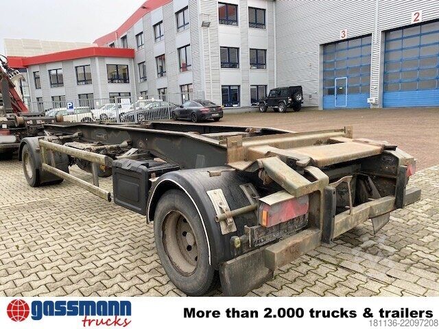 Roll off trailer Hüffermann HSA 18.70 Schlittenabroller
