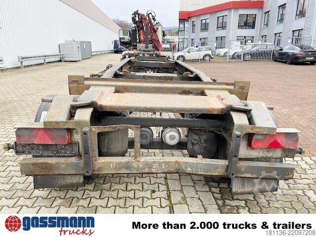 Roll off trailer Hüffermann HSA 18.70 Schlittenabroller