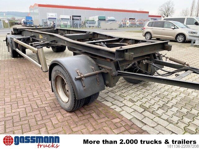 Roll off trailer Hüffermann HSA 18.70 Schlittenabroller