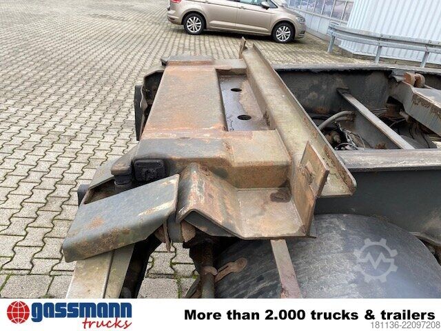 Roll off trailer Hüffermann HSA 18.70 Schlittenabroller