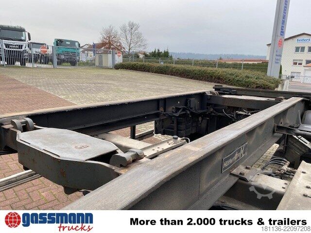 Roll off trailer Hüffermann HSA 18.70 Schlittenabroller