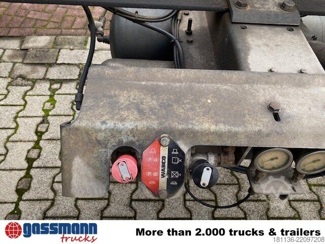 Roll off trailer Hüffermann HSA 18.70 Schlittenabroller