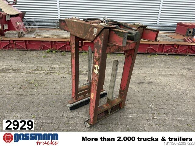 Truck mounted crane Kinshofer 332-V-1100 Palettenzange