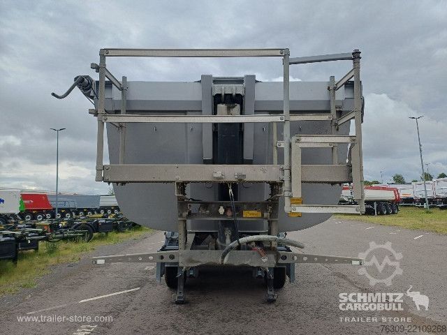 Kipper Auflieger Schmitz Cargobull Kipper Stahlrundmulde 24m³
