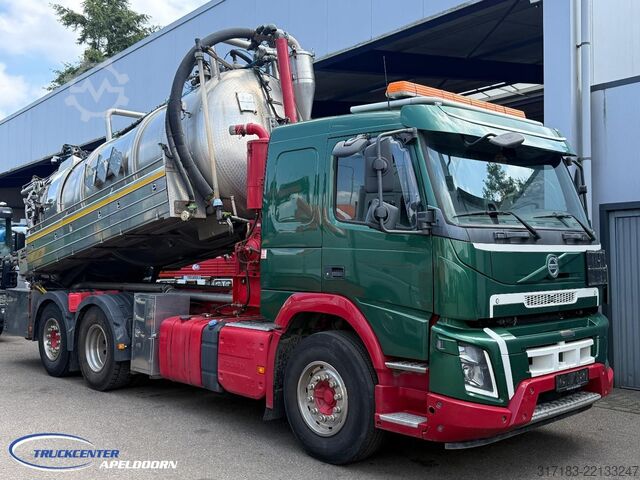 Vacuum truck Volvo FMX 460 Moro Chemical approved, Euro 6, 6x2, AD...