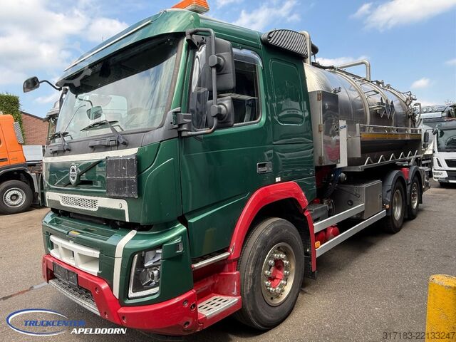 Vacuum truck Volvo FMX 460 Moro Chemical approved, Euro 6, 6x2, AD...