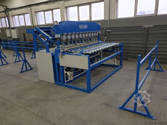 Kostengünstige Mesh-Schweißanlage Mashtronics VM-2400/4-8BB-Basic