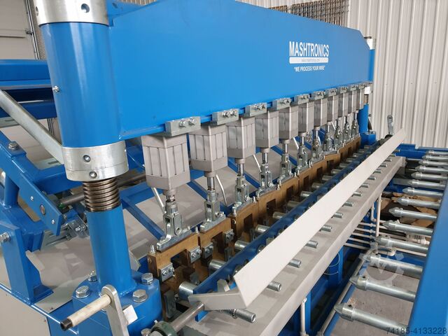 Kostengünstige Mesh-Schweißanlage Mashtronics VM-2400/4-8BB-Basic