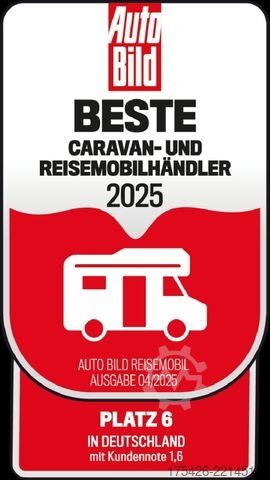 Teilintegriertes Wohnmobil BÜRSTNER Delfin T 660 *Luftfahrwerk*Solar*SAT+TV*