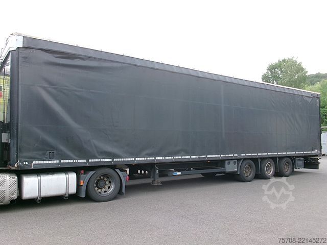 Auflieger mit Pritsche & Plane KÖGEL Mega Orten SafeServer 2in1*Hubdach*Enteisung*SAF
