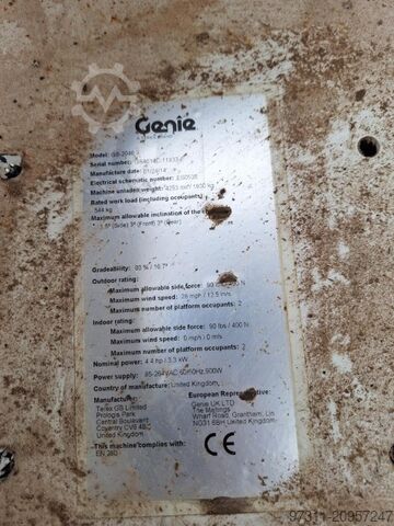 Scherenarbeitsbühne Genie GS-2046 E-Drive