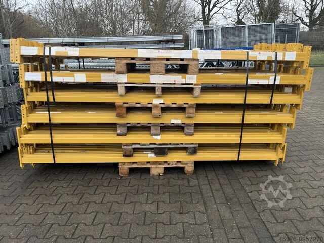 Pallet racking beam Link 51 Boltless XL / 2.700 mm / Kastenprofil: 80|53x45|25 mm / gelb