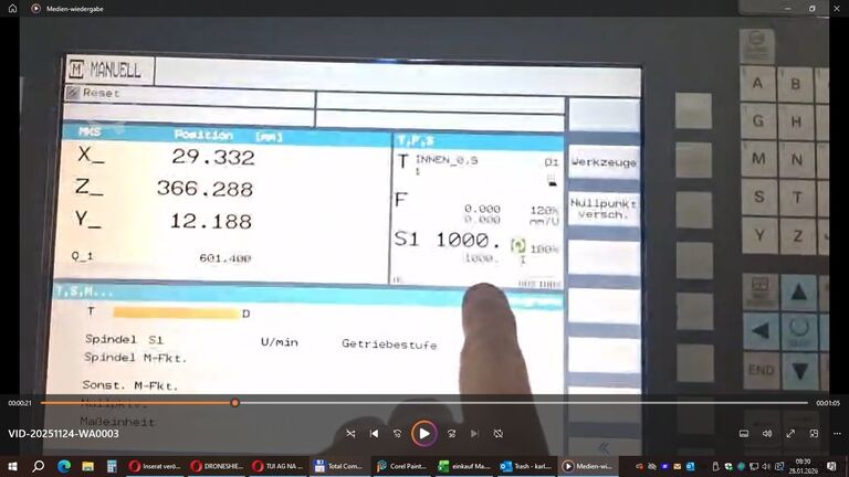 CNC turning and milling center Weiler DZ 40