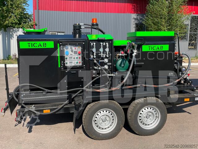 Bitumen Sprayer/Crack Sealing Machine TICAB BM Combo