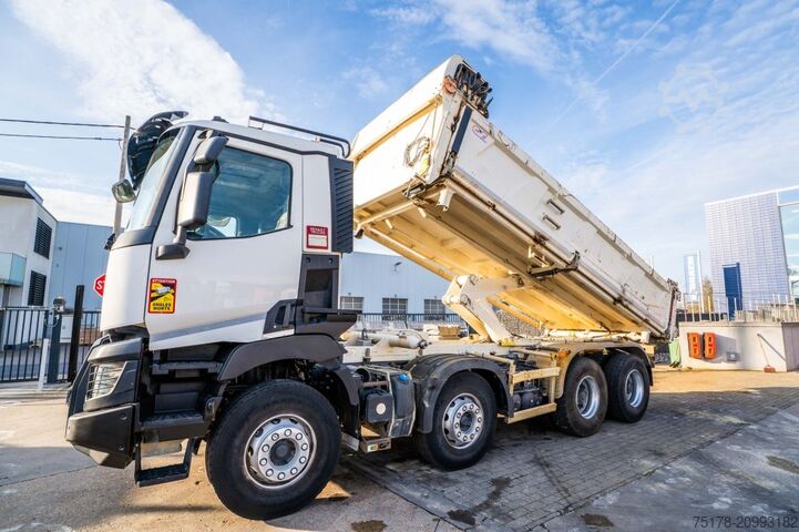 Tipper RENAULT C460+BACHE