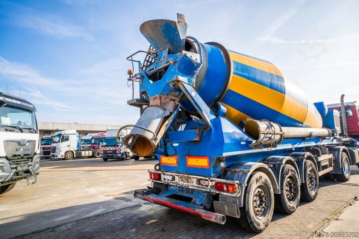 Mixer DE BUF BETON MIXER/MISCHER/MALAXEUR-12M3-2020-MOTOR/MO...
