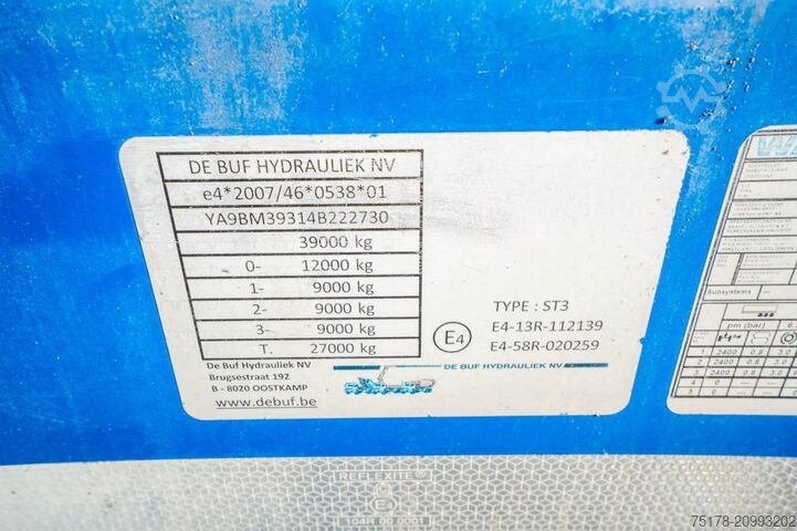 Mixer DE BUF BETON MIXER/MISCHER/MALAXEUR-12M3-2020-MOTOR/MO...