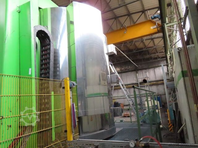 Pulsed plasma nitriding system PLATEG Plasma Technik Grün PulsPlasma PP 800, 2000 x 2900
