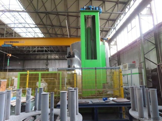 Pulsed plasma nitriding system PLATEG Plasma Technik Grün PulsPlasma PP 800, 2000 x 2900