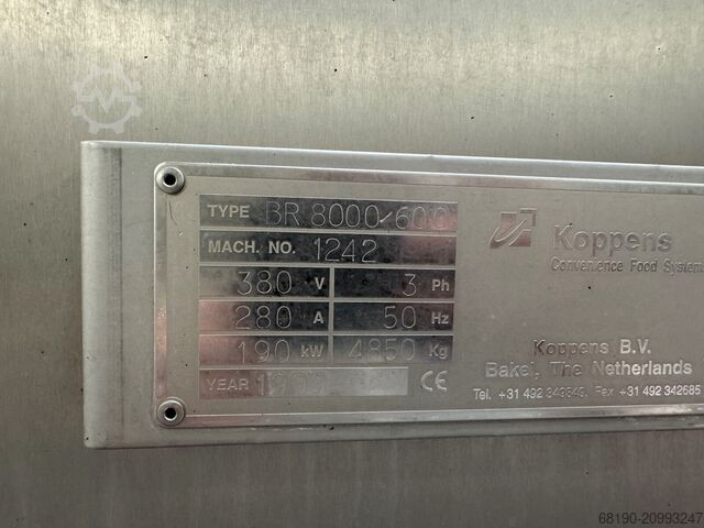 Fryer CFS BR8000/600