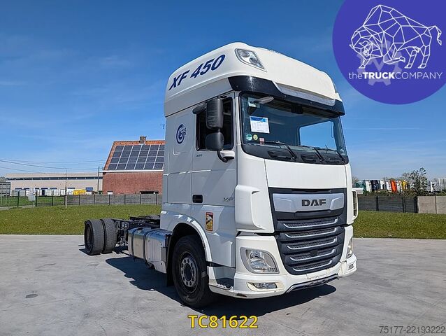 Chassis with cab DAF XF 450