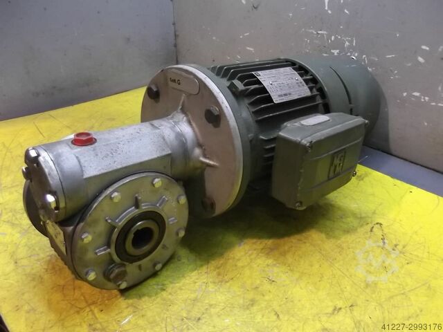 Gear motor 1.1/1.8 kW 57/114 rpm MGM MRV30-F1