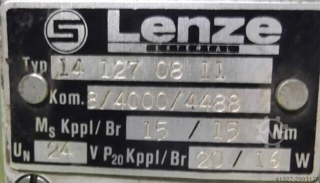 Gear motor 0.55 kW 150 rpm Lenze 12.102.05.1.1