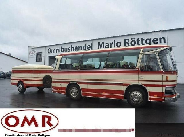 Reisebus NEOPLAN ND 6 + Anhänger & Club Ecke / Oldtimer / H-Kennz