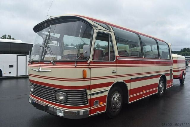 Reisebus NEOPLAN ND 6 + Anhänger & Club Ecke / Oldtimer / H-Kennz