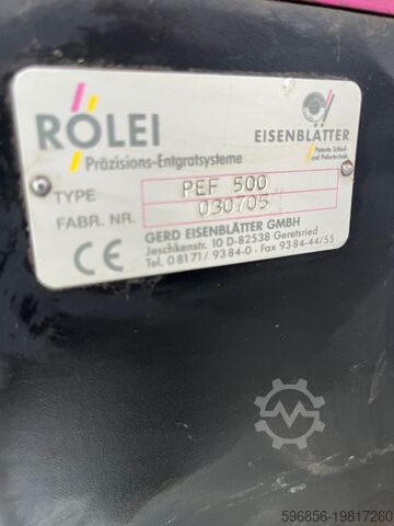 Kantenfräsmaschine / Anfasmaschine Rolei Eisenblätter PEF 500 Gratowarka / Ukosowarka Rolei Eisenblätter PEF 500