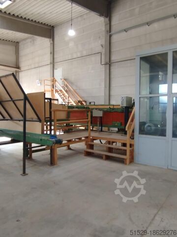 Planing and moulding machine with mechanization WEINIG Hydromat 17 BL