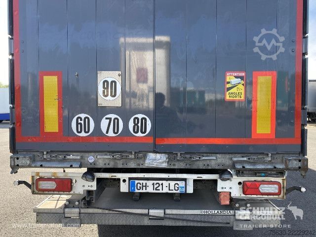 Open semitrailer with tarp Schmitz Cargobull Semitrailer Curtainsider Mega Hayon