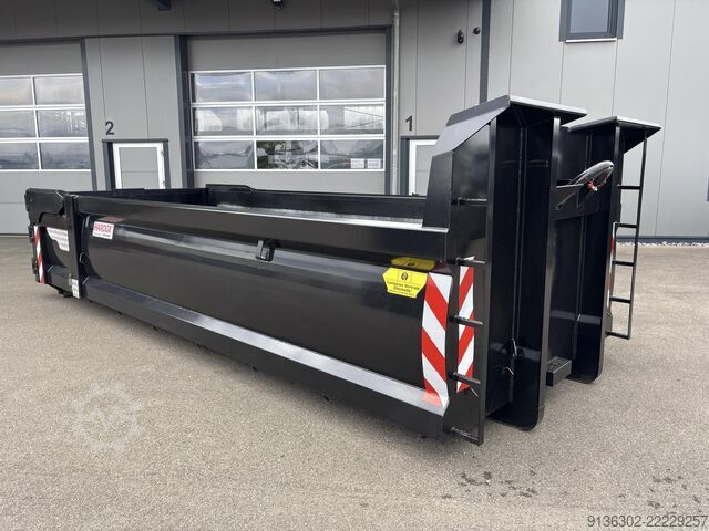 Tipping body with various rear configurations Container-Vertrieb-Chemnitz GaLa-Bau Container Kippaufbau
