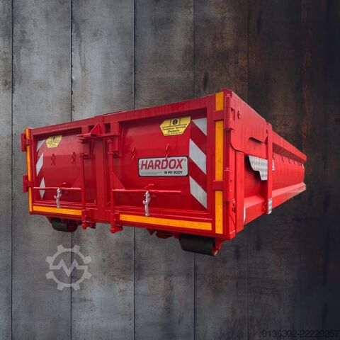 Tipping body with various rear configurations Container-Vertrieb-Chemnitz GaLa-Bau Container Kippaufbau