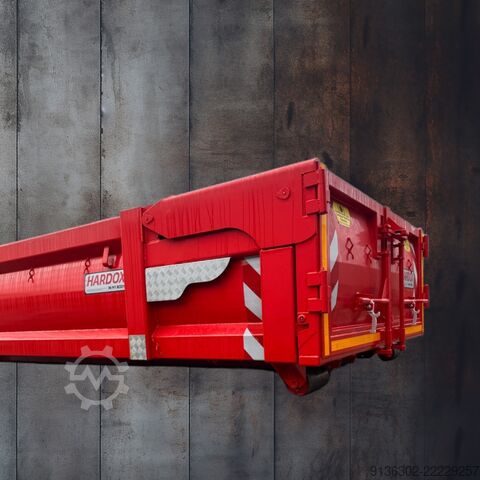 Tipping body with various rear configurations Container-Vertrieb-Chemnitz GaLa-Bau Container Kippaufbau