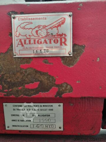 Swaging machine for bandsaw blades ALLIGATOR T420 HYDRO