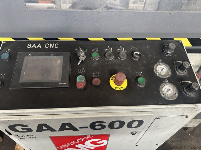 Light metal / aluminum circular saw Tronzadoras MG GAA-600 - CNC