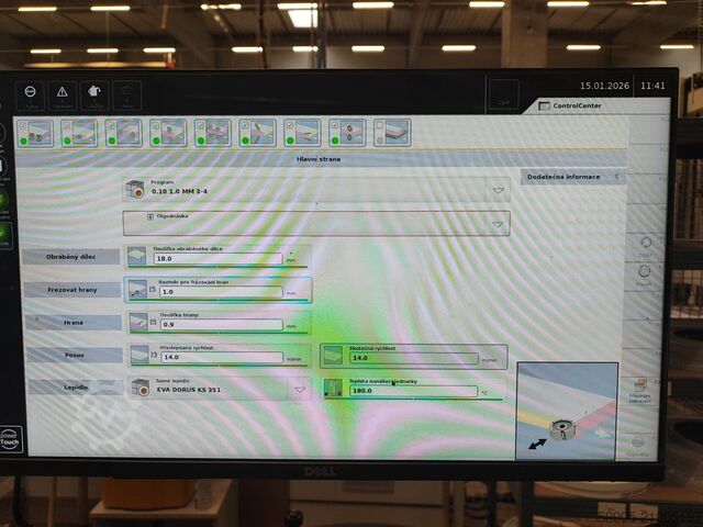 Kantenanleimmaschine HOMAG EDGETEQ S-380