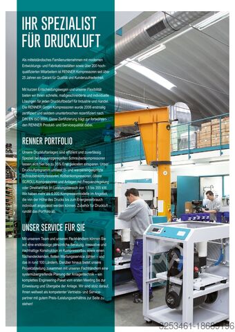 Schraubenkompressor Renner RS-Pro 7,5